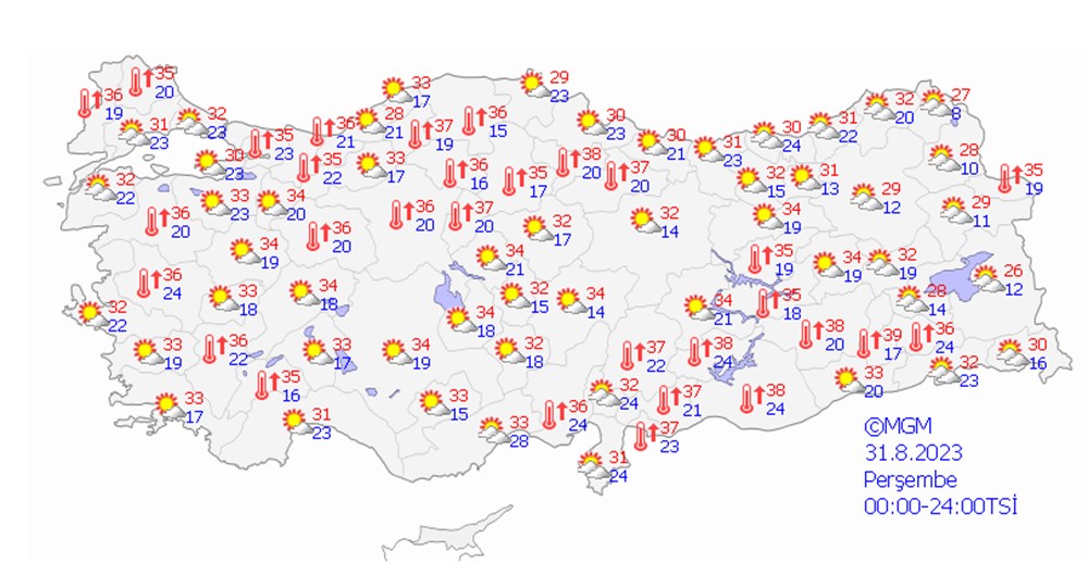 Kavurucu sıcaklara 3 günlük ara (Bu hafta hava nasıl olacak?) - 17