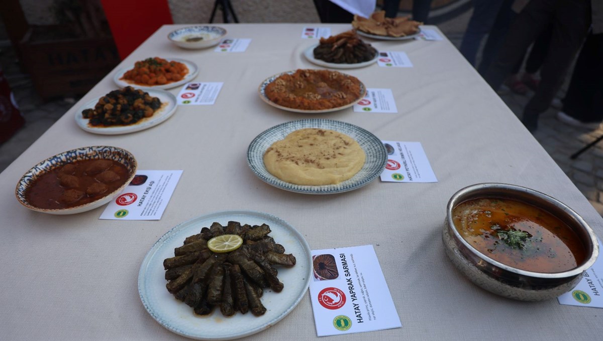Gastronomi şehri Hatay'da damak çatlatan 10 lezzet tescillendi