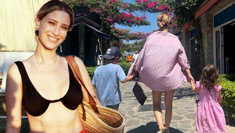 Hazal Kaya'dan yaza veda pozları