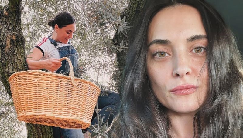 Kral Kaybederse ile ekranlara dönecek: Aslıhan Gürbüz'ün zeytin hasadı