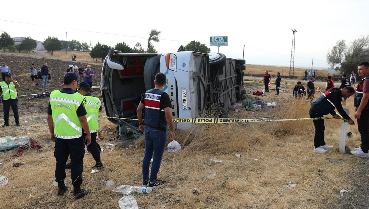 Amasya’da otobüs kazası: 6 kişi öldü, 33 kişi yaralandı