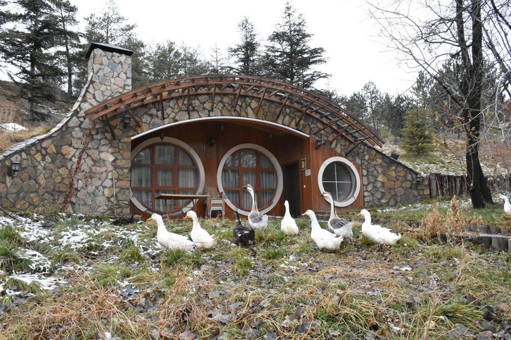 Sivas�ta yılbaşının gözdesi �Hobbit Evleri� NTV