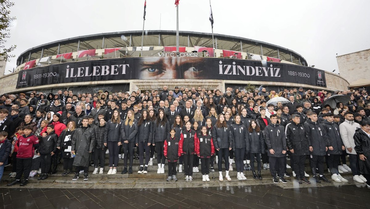 Beşiktaş Kulübü, Mustafa Kemal Atatürk'ü andı