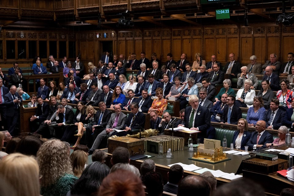 İngiltere Başbakanı Boris Johnson, 7 Temmuz'da iktidardaki Muhafazakar Parti liderliğinden istifa etmişti.