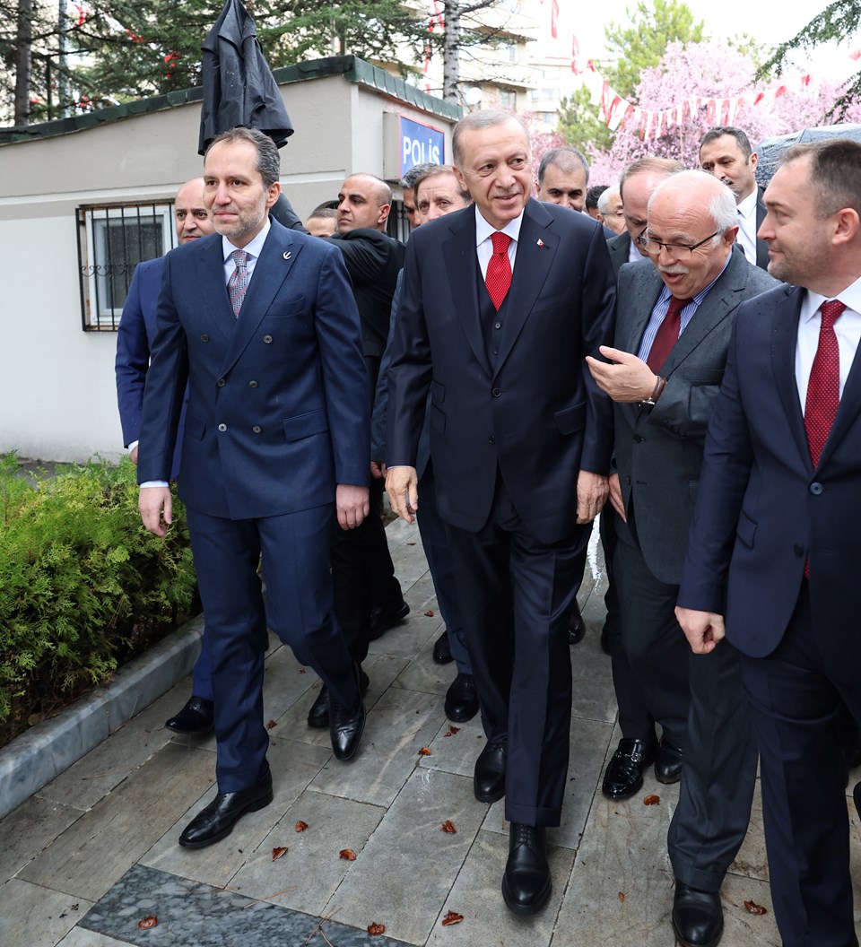 Cumhurbaşkanı Erdoğan'dan Fatih Erbakan'a ziyaret - 1