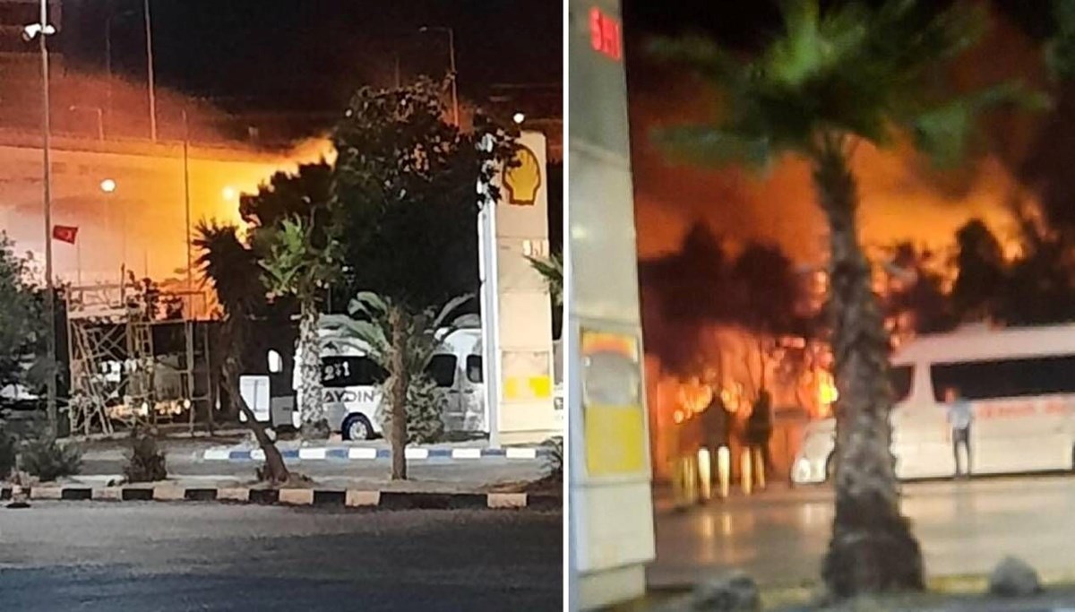 İzmir Otogarı'nda yangın