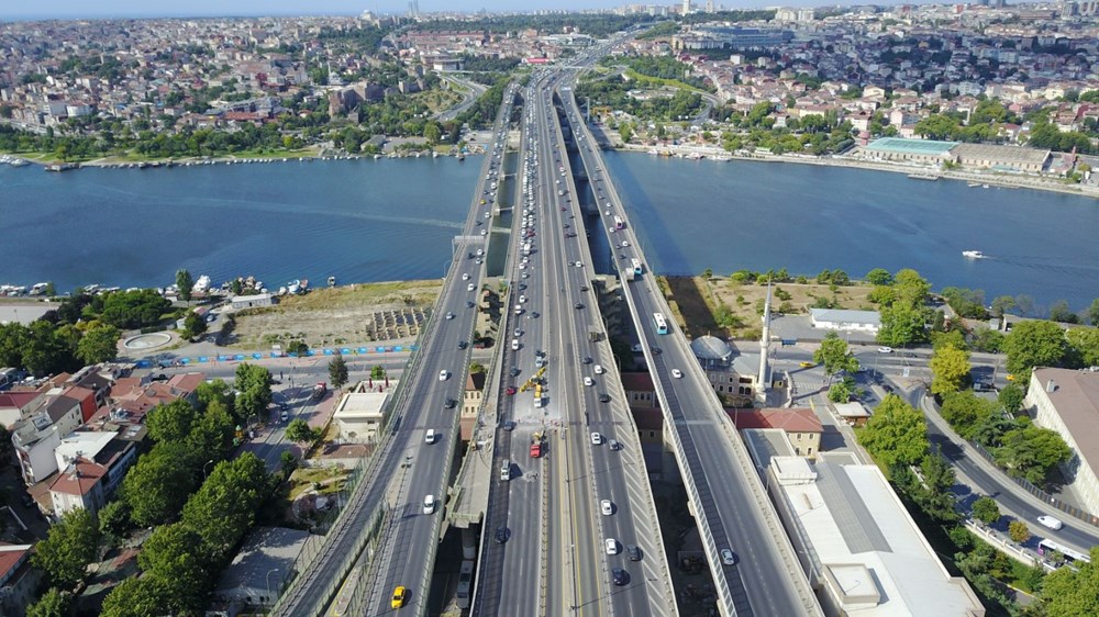 Haliç'te trafik yoğunluğu (1 ay sürecek çalışma başladı) - 5