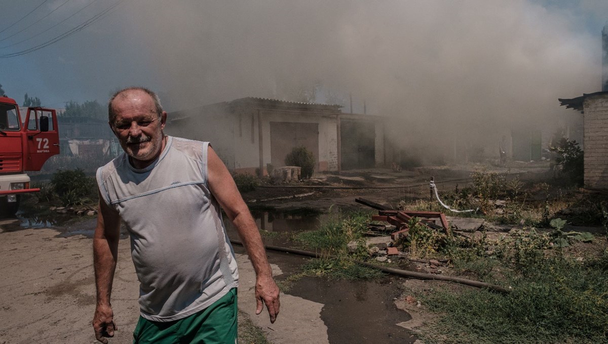 Ukrayna Herson ve Belgorod'u, Rusya Donetsk'i bombaladı Ukrayna Herson ve Belgorod'u, Rusya Donetsk'i bombaladı