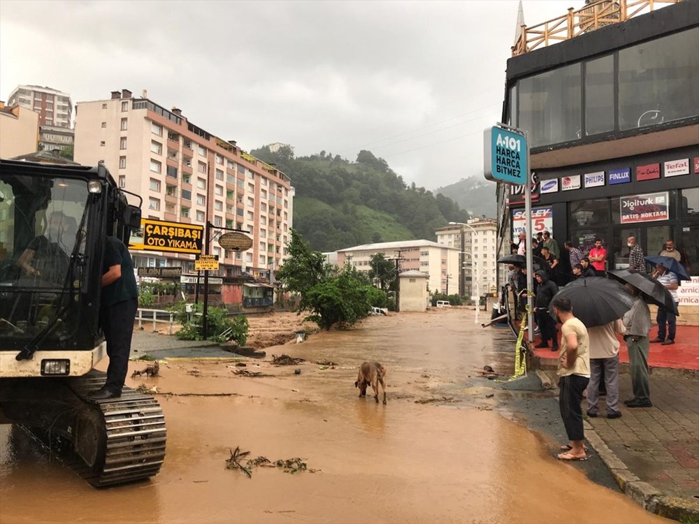 Şiddetli yağış Rize'yi de vurdu: 2 can kaybı - 16
