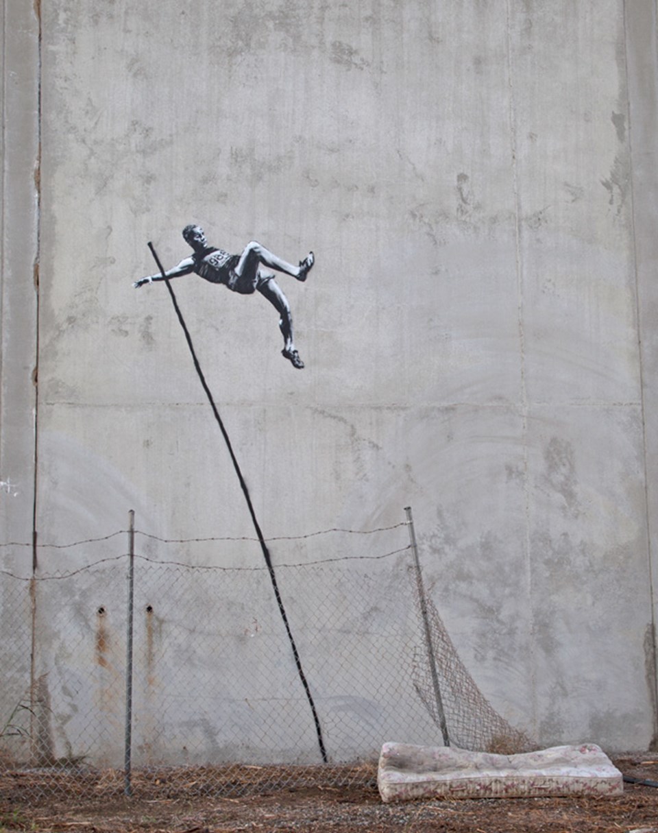 Banksy olimpiyatları es geçmedi - 1