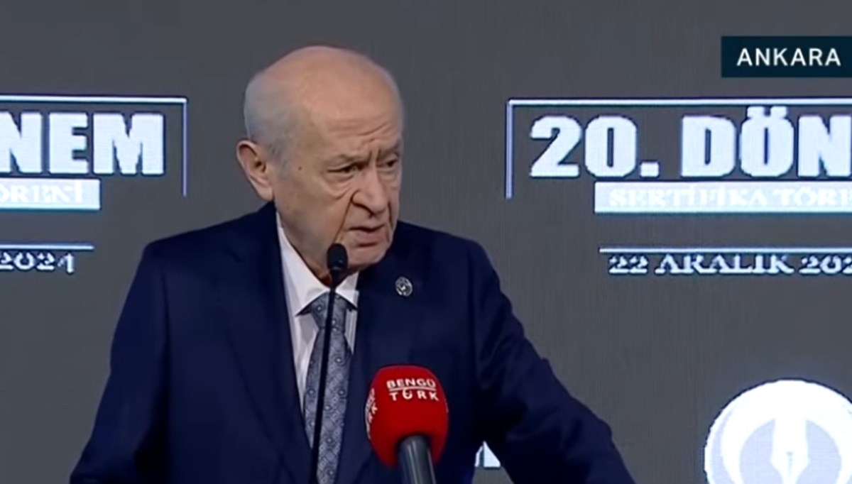 Devlet Bahçeli: Türk milleti yüksek hedeflere kilitlenmiştir