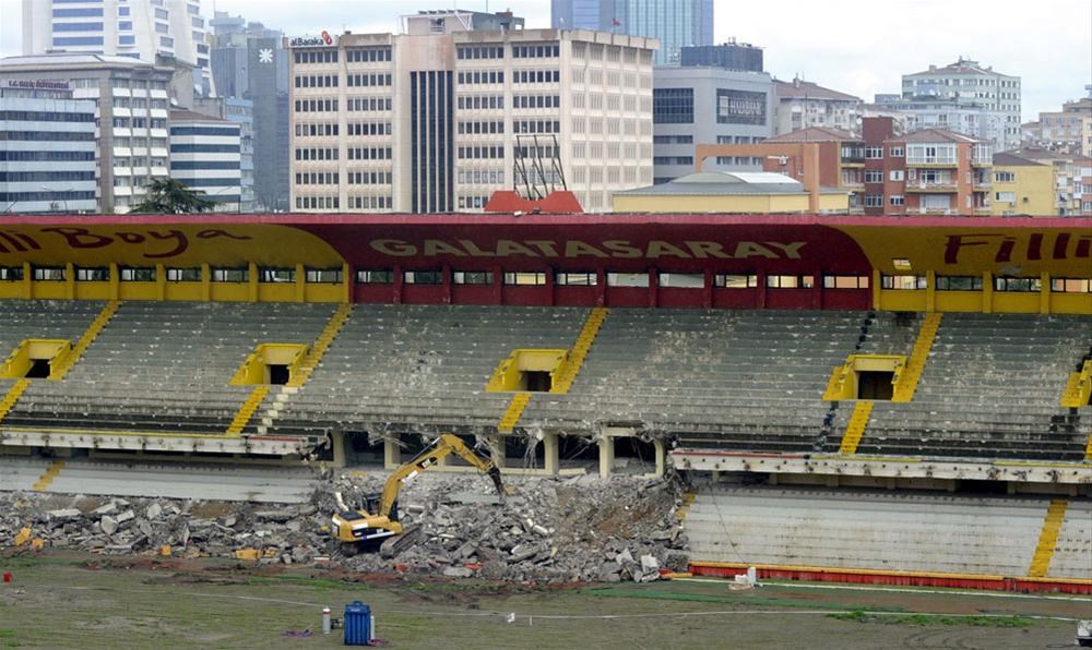 Ali Sami Yen yıkılıyor NTV