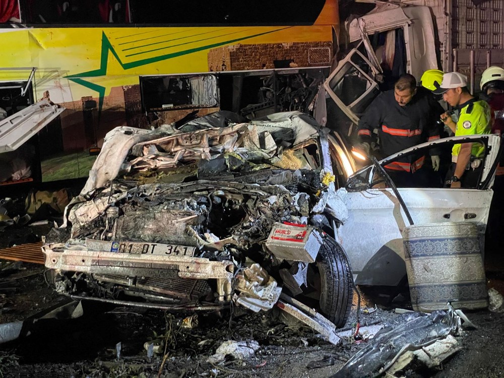 Mersin'de zincirleme trafik kazası: 10 ölü, 40 yaralı - 6