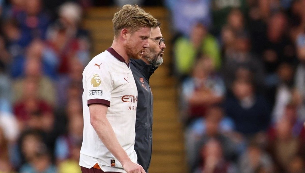 Pep Guardiola'dan Kevin De Bruyne açıklaması: Sakatlığı ne kadar sürecek? Pep Guardiola'dan Kevin De Bruyne açıklaması: Sakatlığı ne kadar sürecek?