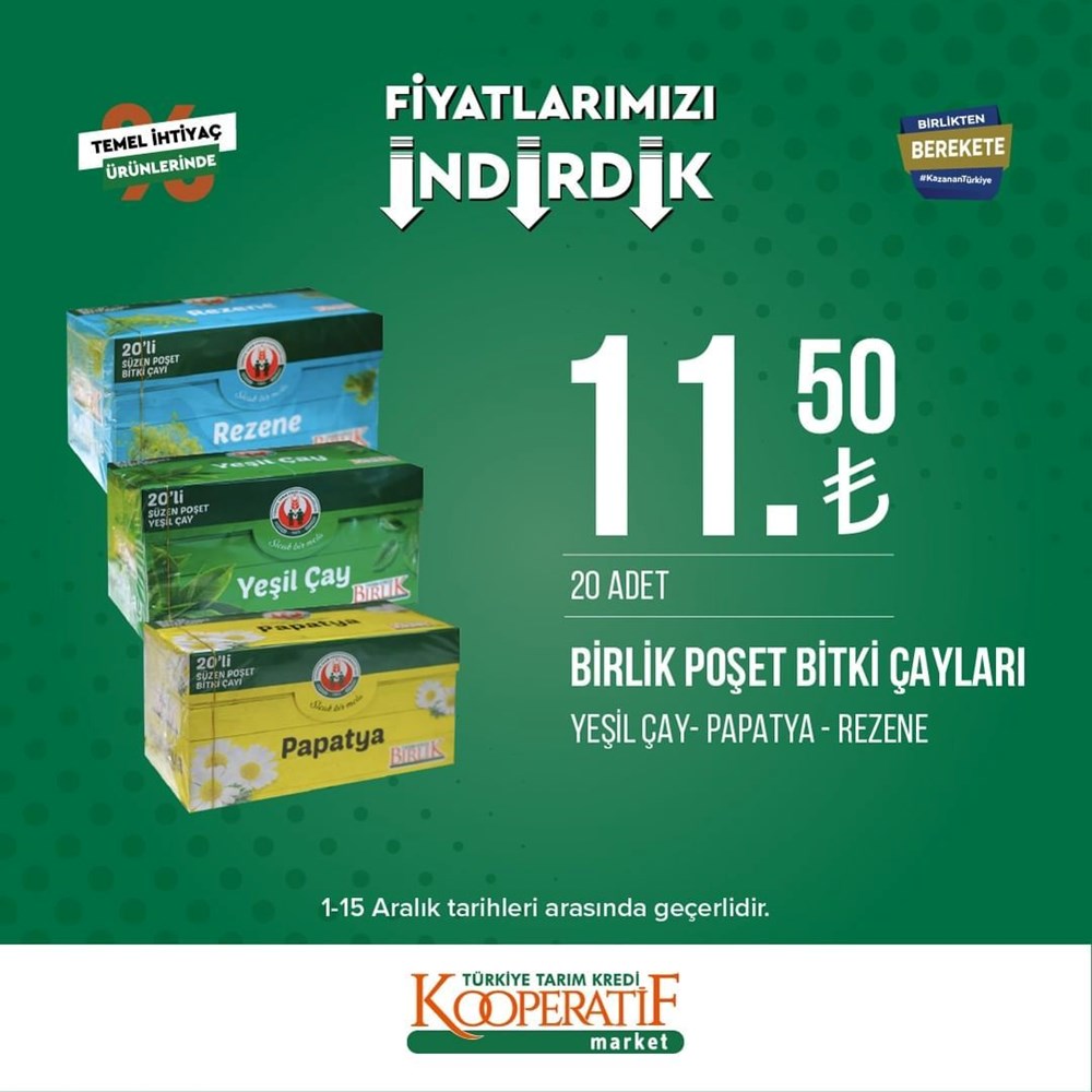 Tarım Kredi Kooperatif Market yeni indirimli ürünler listesini yayınladı (1-15 Aralık güncel indirimli ürünler kataloğu) - 10