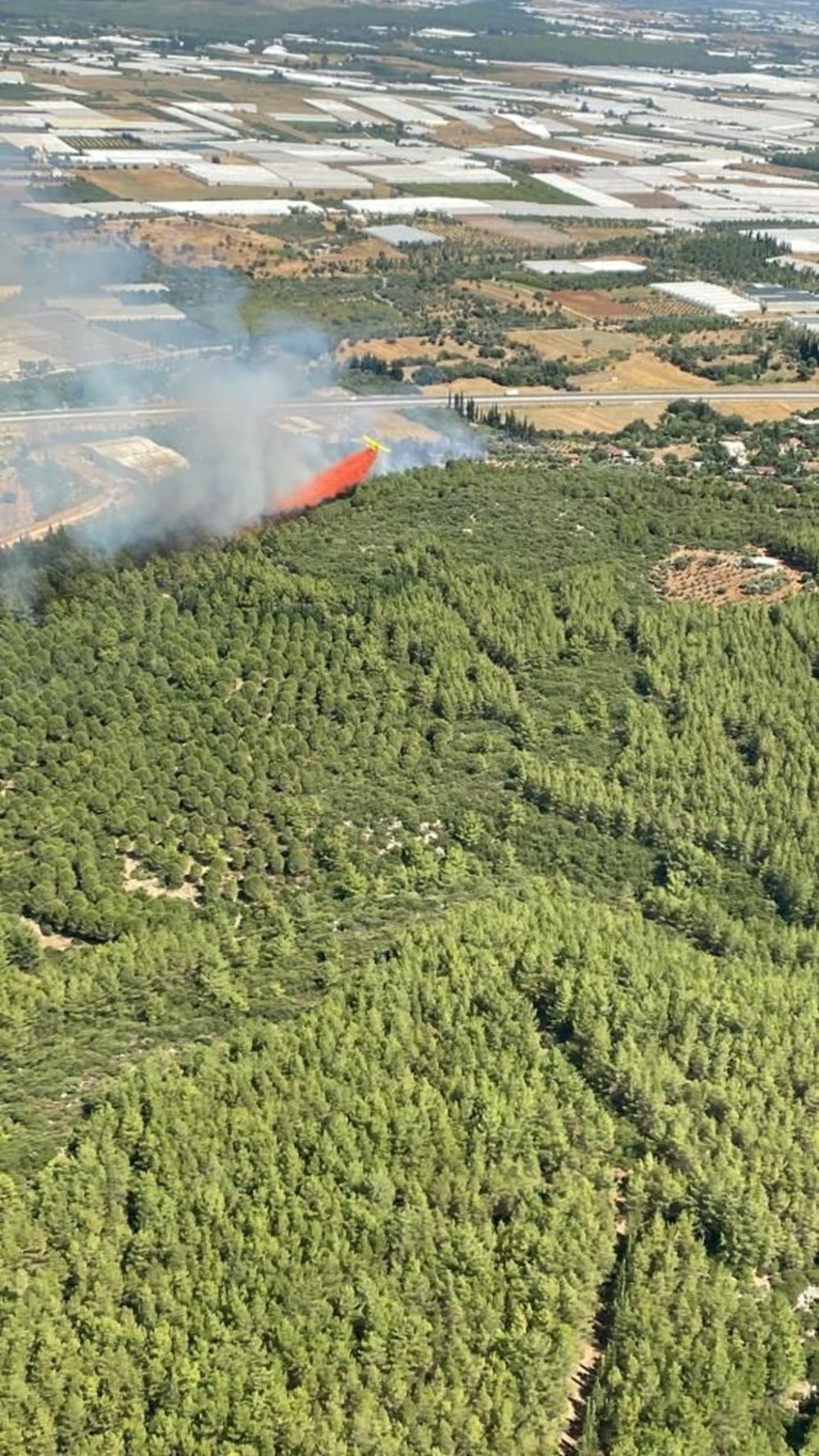 Antalya'da iki noktada orman yangını - 4