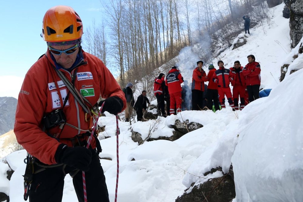 Türkiye'nin en uzun buz şelalesi Erzurum'da bulundu - 25