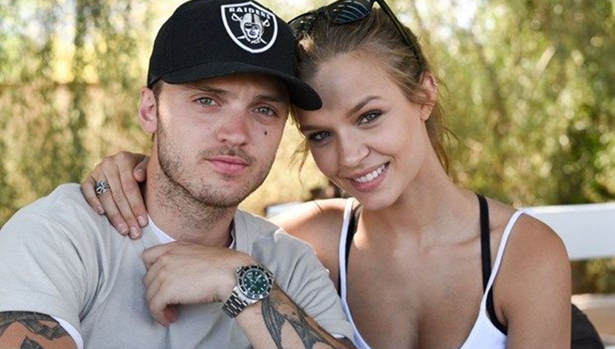 Ünlü model Josephine Skriver ile şarkıcı Alexander DeLeon evlendi