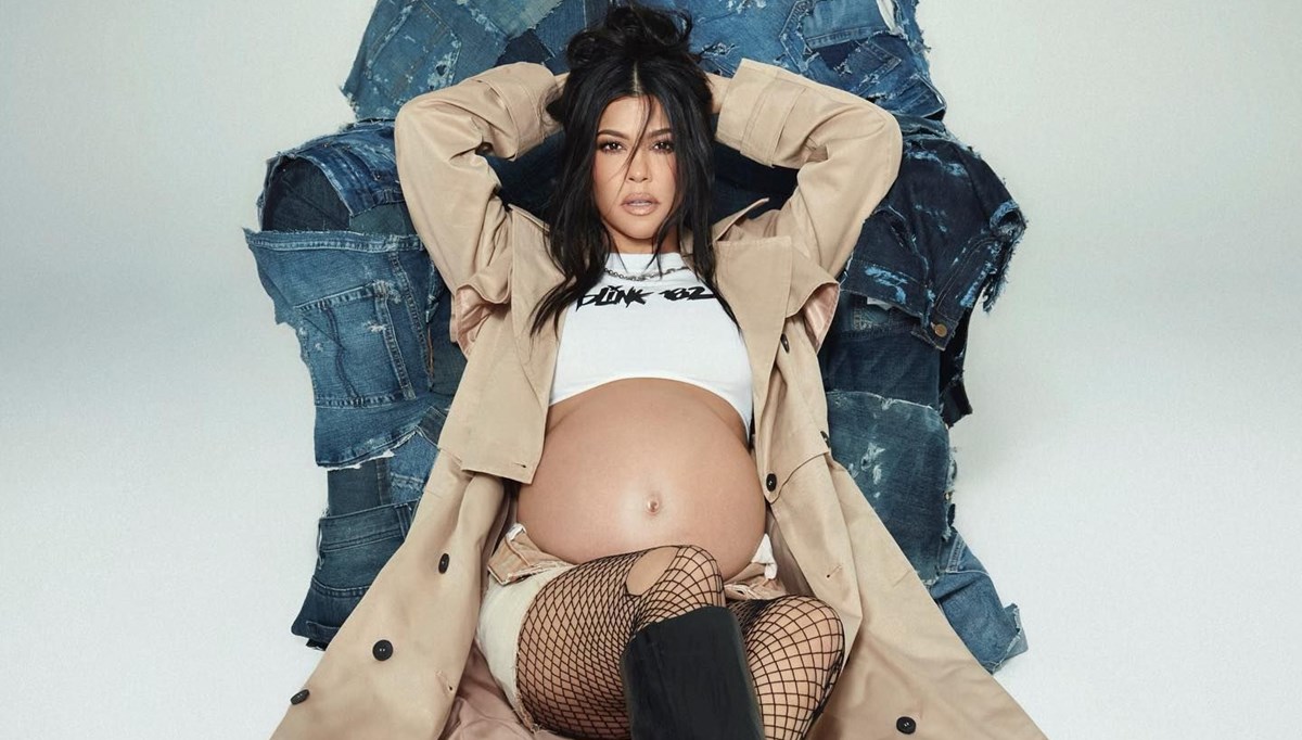 Kardashian ailesine yeni bebek: Kourtney Kardashian dördüncü kez anne oldu