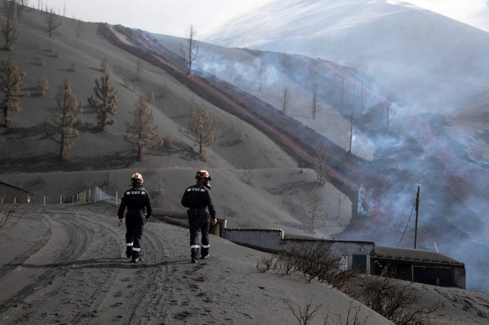 La Palma'da kabus sürüyor: Evleri kül eden lav akışı hızlandı - 13