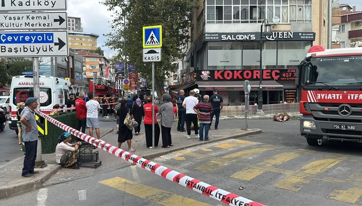 Maltepe'de güzellik merkezinde patlama