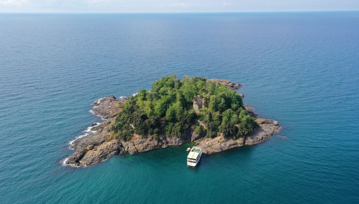 Giresun Adası yerli ve yabancı turistlerin odağında Giresun Adası yerli ve yabancı turistlerin odağında