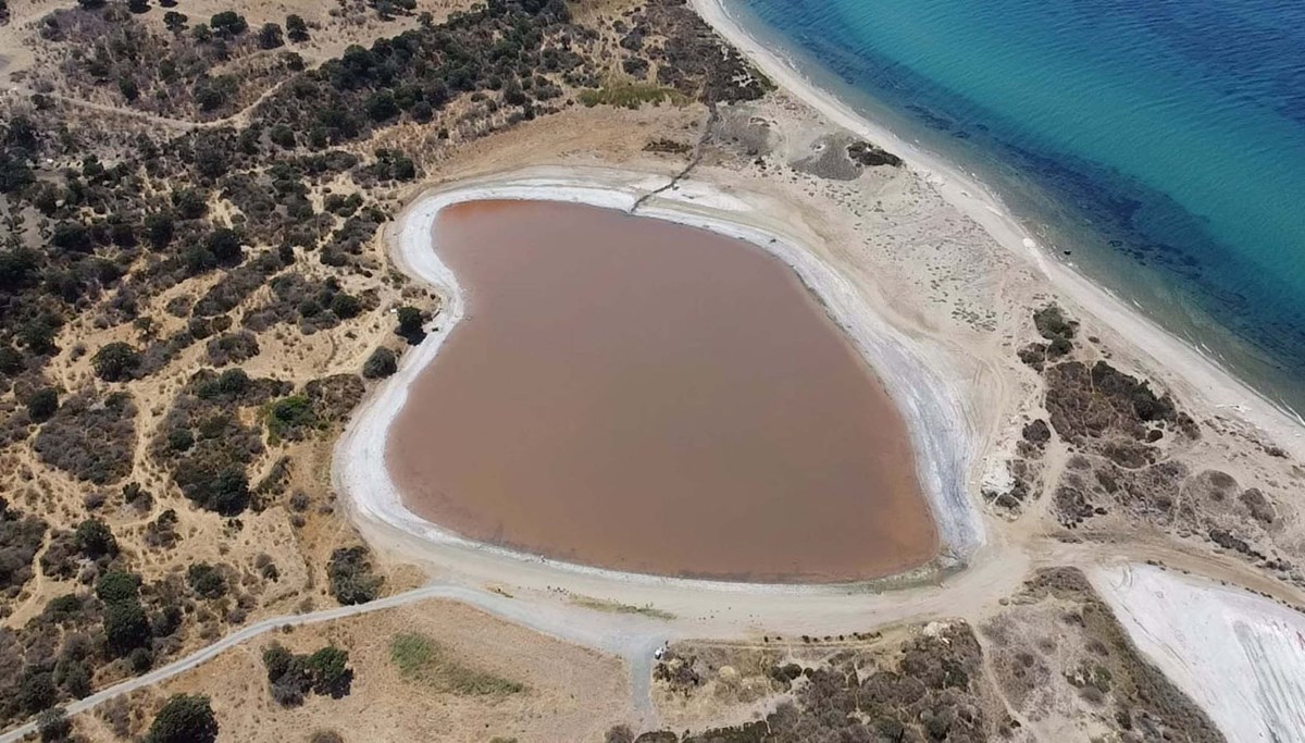 Dünyadaki 8 pembe gölden biri! Su seviyesi sıcaklık nedeniyle azaldı Dünyadaki 8 pembe gölden biri! Su seviyesi sıcaklık nedeniyle azaldı