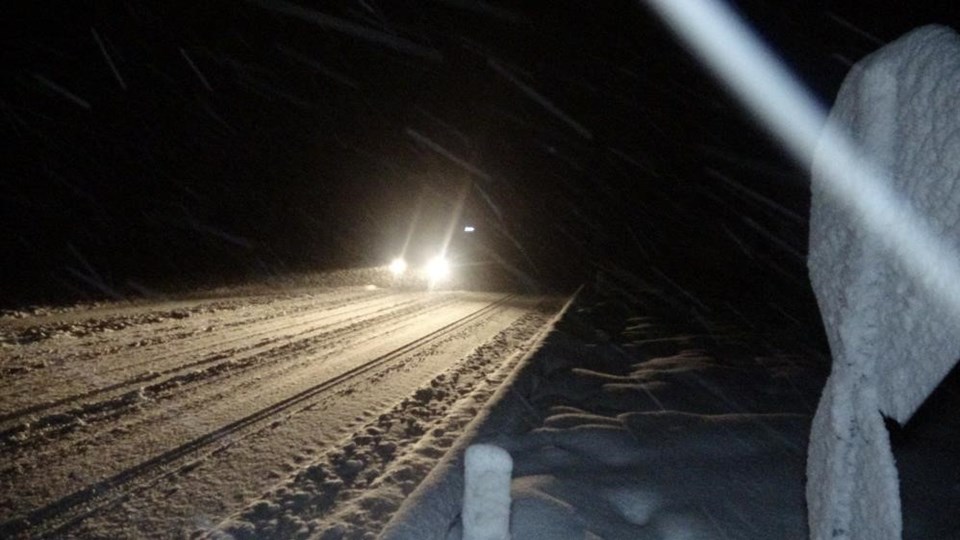 Zonguldak’ta kar şiddetini artırdı, uzun araçlara geçiş yasaklandı - 1