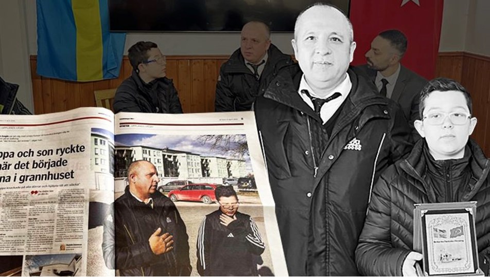 Türk baba ile oğlu İsveç'te kahraman ilan edildi