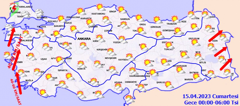 Hava sıcaklıkları artacak: Mevsim normallerinin 5 derece üstünde! (Bugün hava nasıl olacak?) - 7