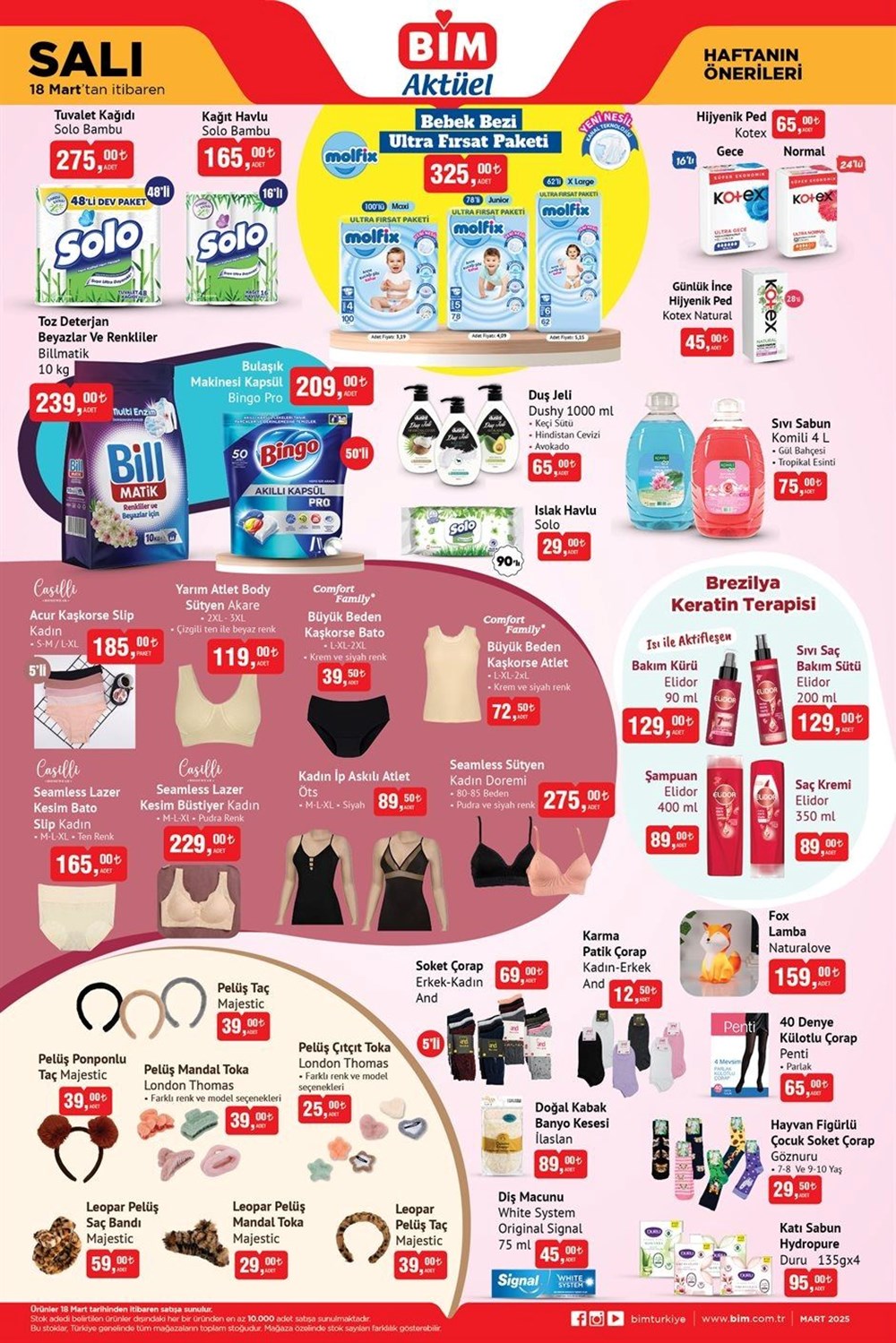BİM'de Salı Fırtınası: 18 Mart Aktüel Kataloğu ile Mutfak ve Güzellik Yenileniyor! 73