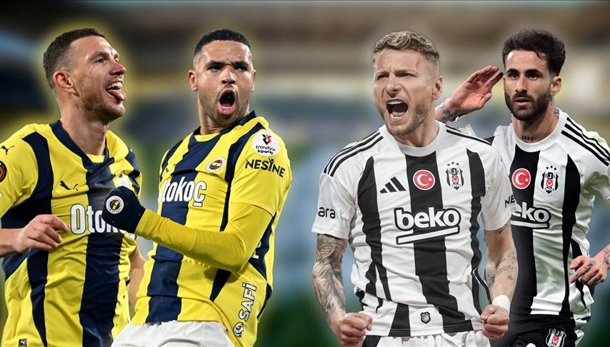 Süper Lig'de derbi zamanı: Fenerbahçe-Beşiktaş maçının muhtemel 11'leri