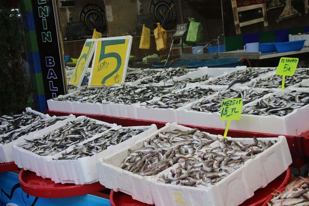 Rize’de kilo fiyatı 5 TL’ye düşen istavrit, kasayla satılıyor - 8