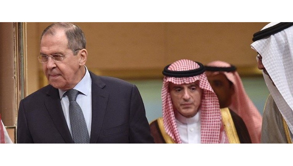 Kral Selman Lavrov'u kabul etti