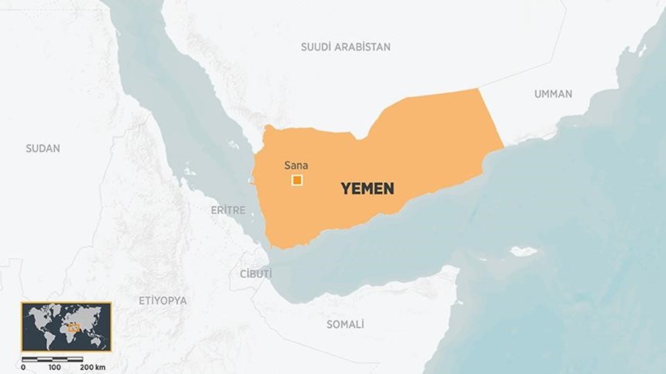 Yemen nerede? (Yemen'in haritadaki konumu) - 1
