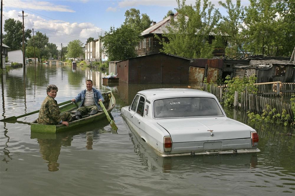 Затон затопило