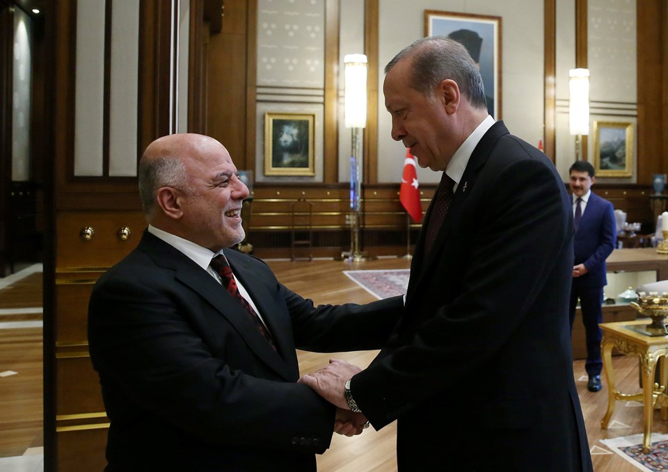 Cumhurbaşkanı Erdoğan ile Irak Başbakanı görüştü - 1