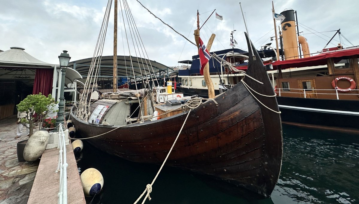 Viking yelkenlisi müzede ziyarete açıldı