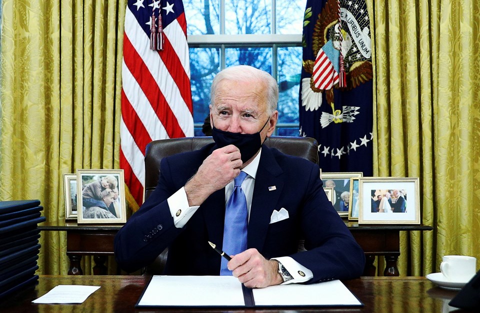 Joe Biden yemin ederek ABD'nin 46. Başkanı oldu - 1