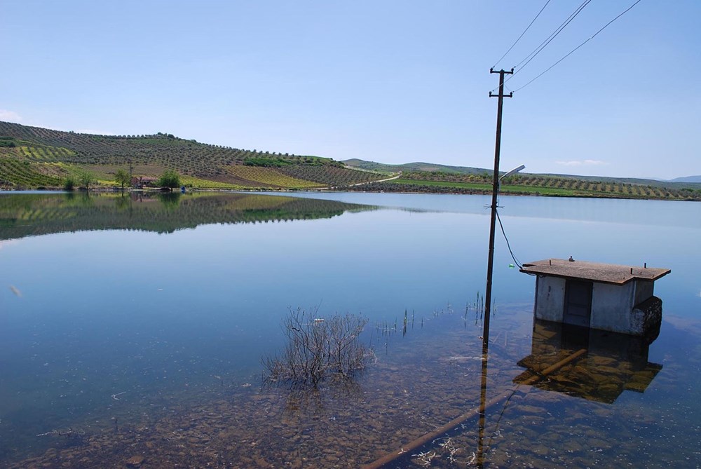 'Kuş cenneti' Marmara Gölü'nde derinlik 40 santimetreye düştü - 16