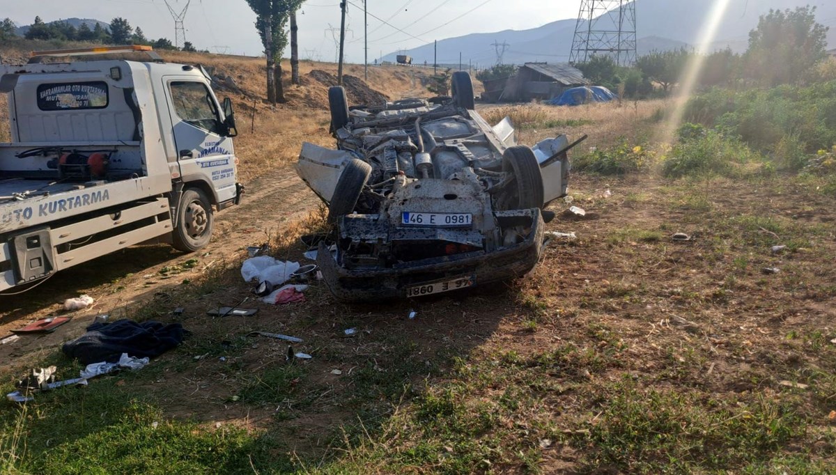 Kahramanmaraş'ta trafik kazası Kahramanmaraş'ta trafik kazası