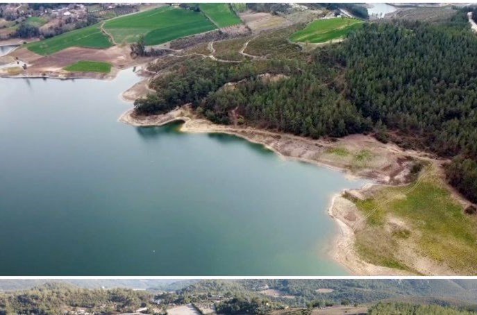 Barajların doluluk oranı kuraklık nedeniyle düştü