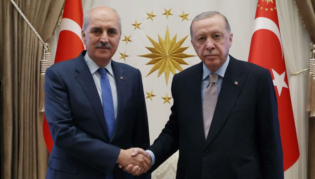 Cumhurbaşkanı Erdoğan, Kurtulmuş'u kabul etti