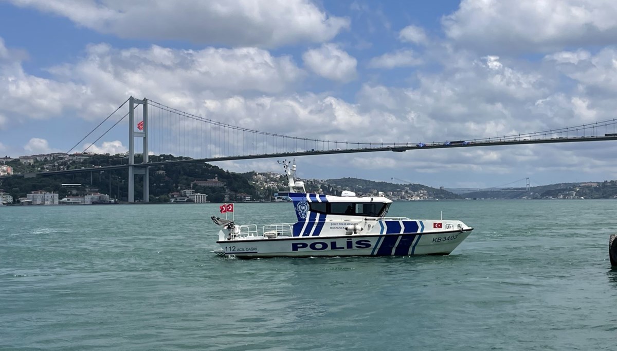 Üsküdar'da denizde kaybolan lise öğrencisini arama çalışmaları sürüyor