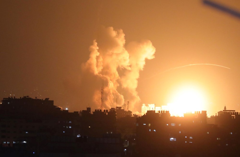 Tansiyon yükseldi: İsrail saldırılarının ardından Gazze'den roketler fırlatıldı - 11