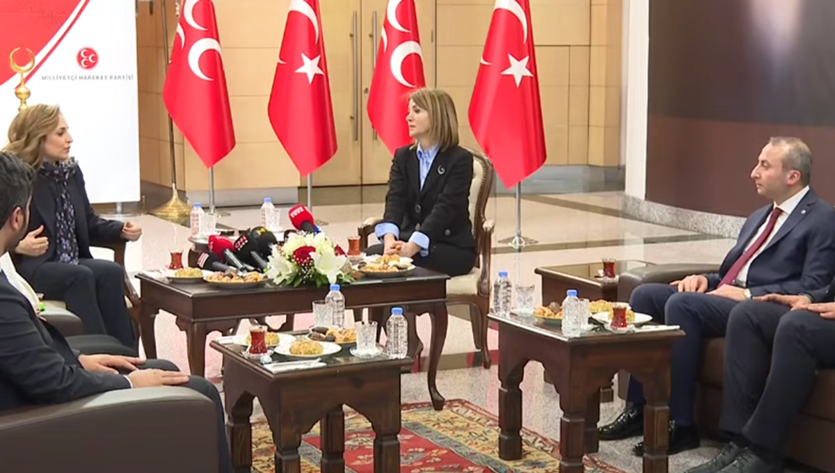 MHP ve DEM Parti bayramlaşması