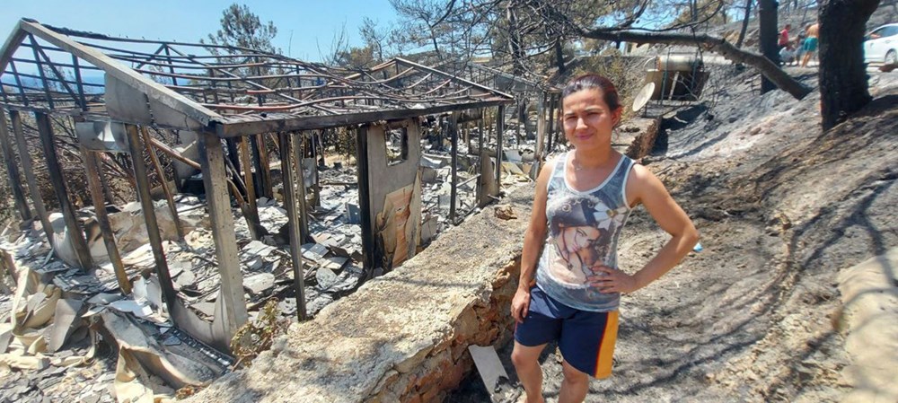 Muğla'daki yangın: Mazı Mahallesi'nden geriye bunlar kaldı - 13