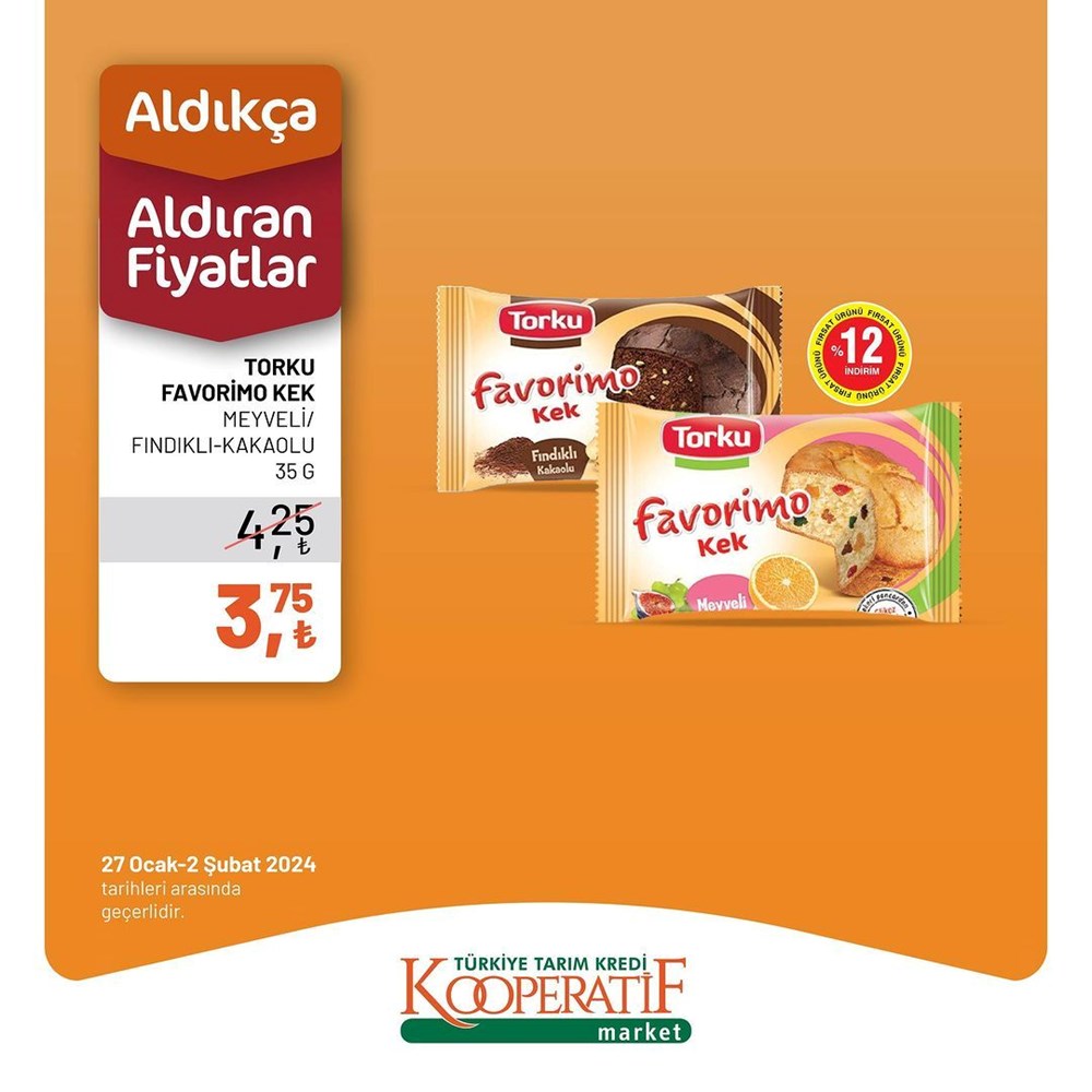 Tarım Kredi Kooperatif Market'te şubat ayına özel yeni indirimli ürünler listesi (29 Ocak-2 Şubat 2024 Tarım Kredi Market indirimleri) - 28