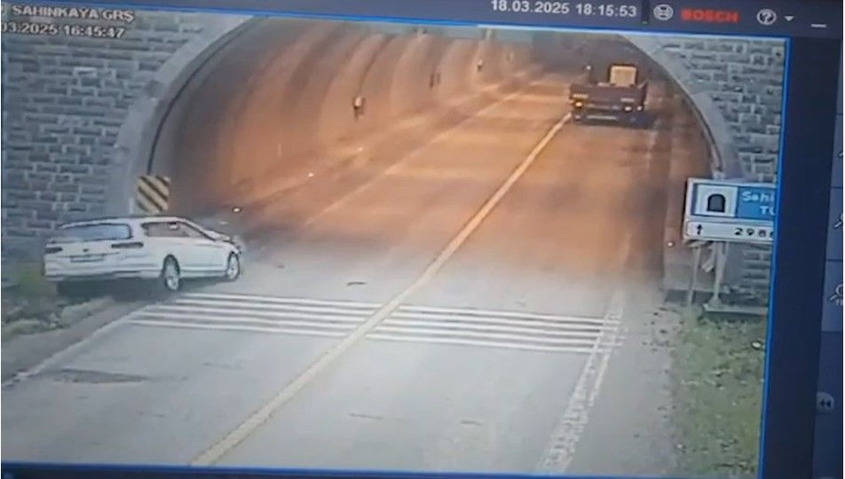 Tünel girişinde feci kaza: Bir ölü, iki yaralı