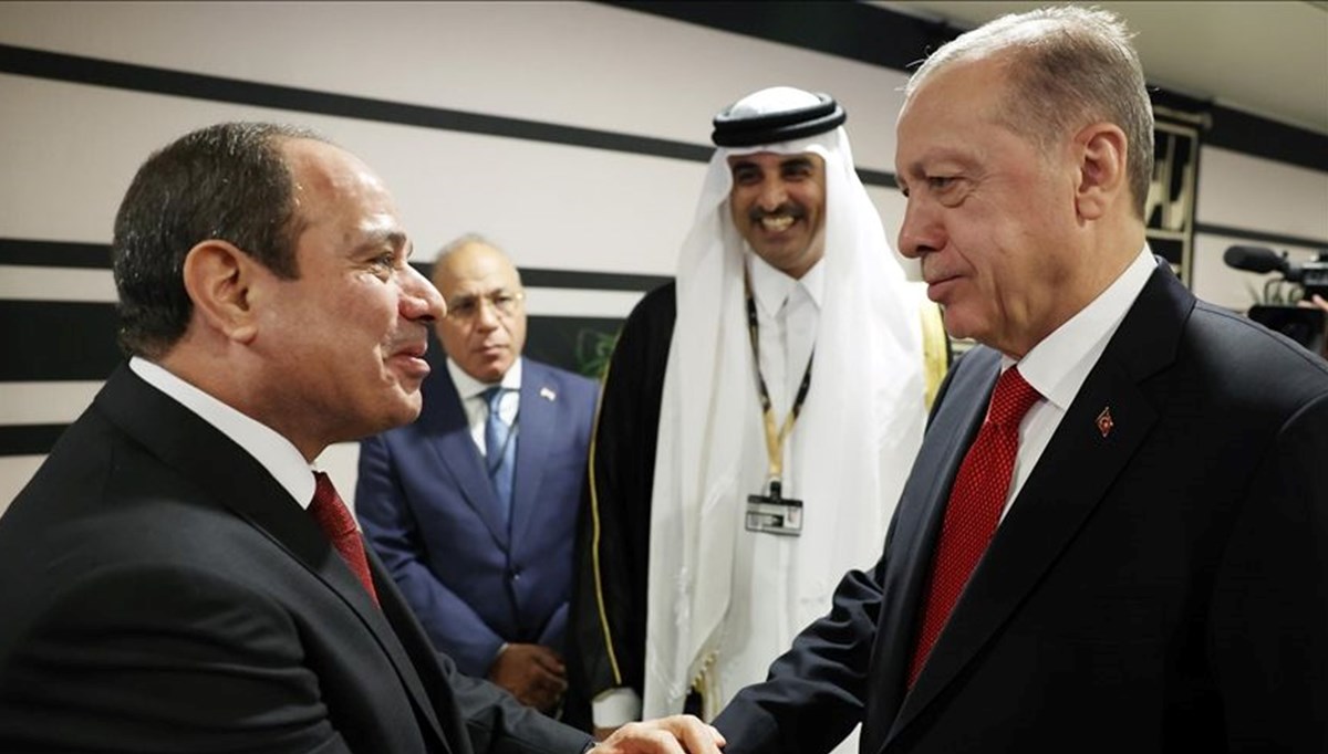 Mısır Cumhurbaşkanı Sisi'den Cumhurbaşkanı Erdoğan'a telefon